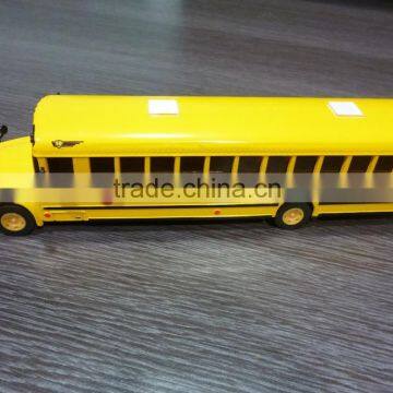 Die cast US school bus model