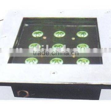 9*1W LED underground light, IP68