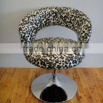 comfortable fabric swivel leisure chair