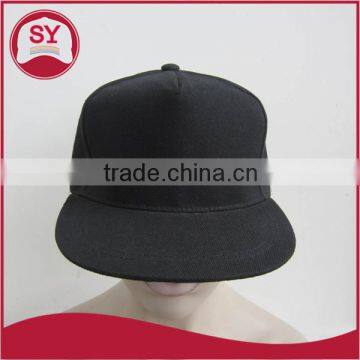 2015 wholesale flat bill plain snapback cap