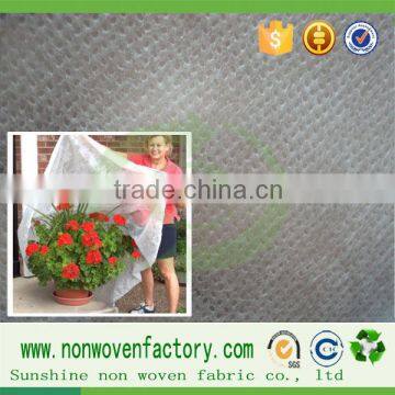 Spunbond nonwoven fabric plant cover, landscape protection fabric