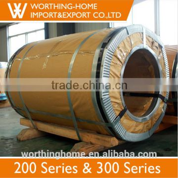 2b ba SS201 Cold rolled coil for stainless steel trolley