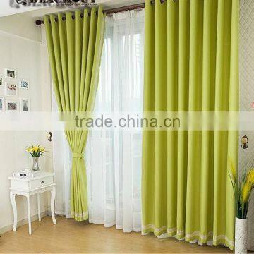 Hot sale polyester blackout curtain fabric hotel blackout curtain drapes