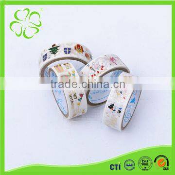 Hot Sale Custom Print Washy Tape For Gift Packing