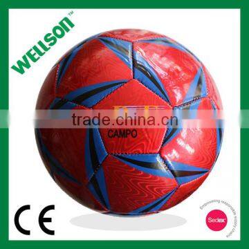 Promotional red laser shine PVC football