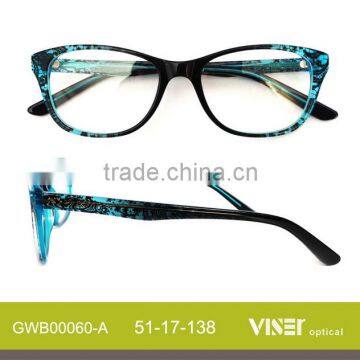 Handmade Fashion acetate optical frames eye glasses (60-A)