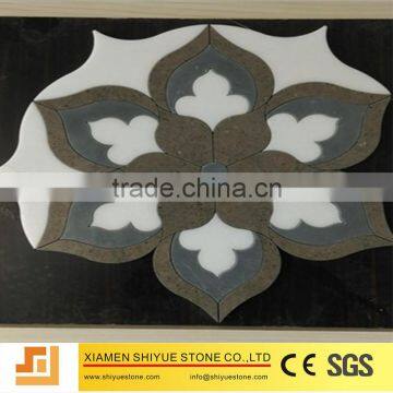 Hot sale decorative water jet mosaic tile