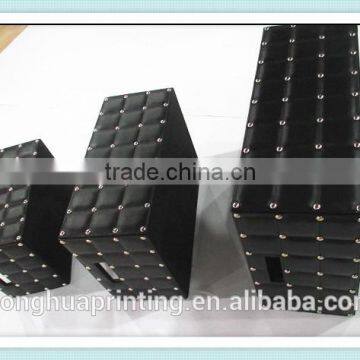 manufacture OEM leather watch storage box