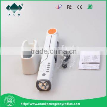 Good Quality Solar Outdoor Table Lamp With Led Flashligt and Radio