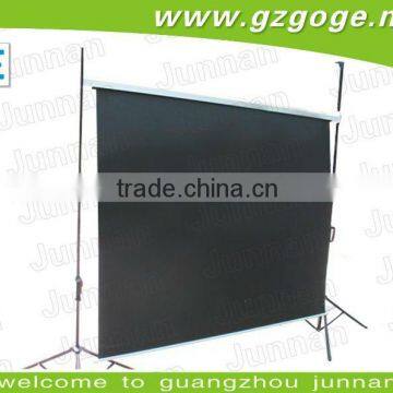 New design matte white tripod projection screen