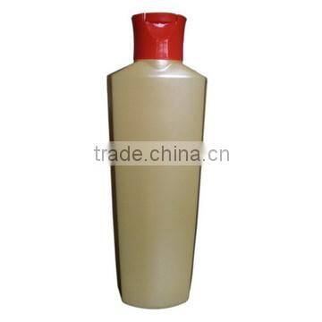 200ml empty shampoo HDPE bottle with the flip cap fashion shampoo cylinder bottle