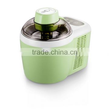 Frozen soft and hard ice cream machine for home