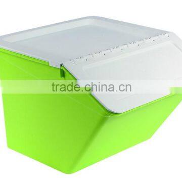 Multi-function Plastic Storage Bin With Lid photo-2