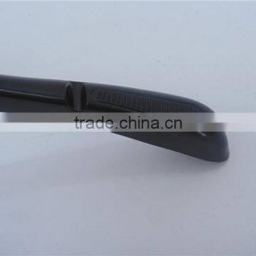 HEAD15 Inch Plastic Hanger Cheap in Blackr and Square Hook for Garment Wholesale photo-2