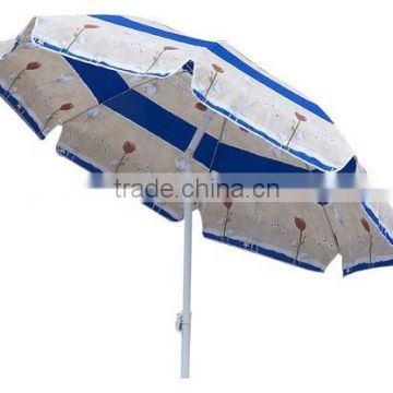 220cm stainless stain pole commercial umbrella