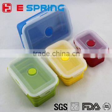 New Design Folding Food Storage Container Bento Lunch Box