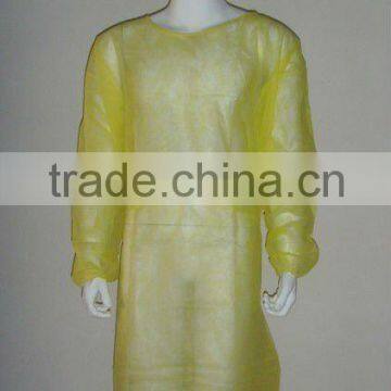 2012 YELLOW sterile long sleeve surgical operating gowns