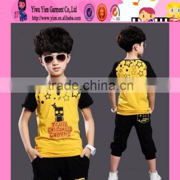 New Design Export Baby Clothes Set Wholesale Summer Hot Sale Cotton Custom Design children Clothes