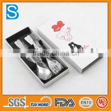 spoon and fork gifts with paper boxs