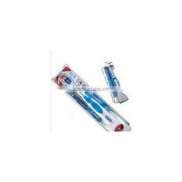 Hot sell blue ps rigid film with vacuum process to toothbrush box