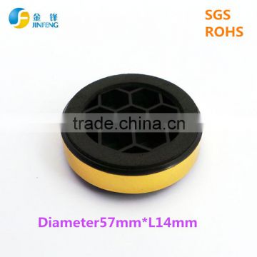 57mm*14mm CD Player Audio Speaker Anti Vibration Feet Pad Stand