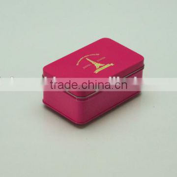 cute pink tin box for band-aid