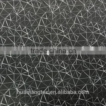 Geometrical Print Washed Velvet Fabric for Outdoor Wear Home Textile photo-3