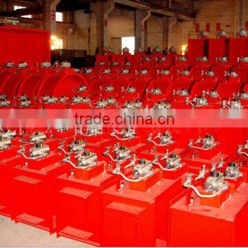 Rectangular pneumatic smoke control damper