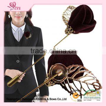 Lapel Pin Brooches/wholesale Custom Flower Metal Lapel Pin Badge/factory Direct Sale Metal Lapel Pin Badge photo-2