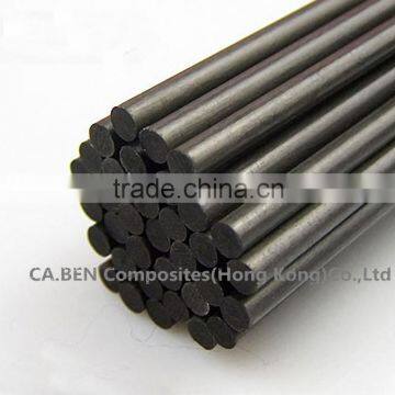 0.5mm-25mm High Strength Flexible Durable Pultruded Carbon Fiber Solid Rods