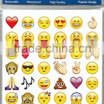 Lovely Emoji Stickers/paper Sticker/cute Cartoon Emoji Sticker photo-2