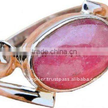 Top Quality Rhodochrosite Jewelry Threader Earrings Gold Solitaire Diamond Rings