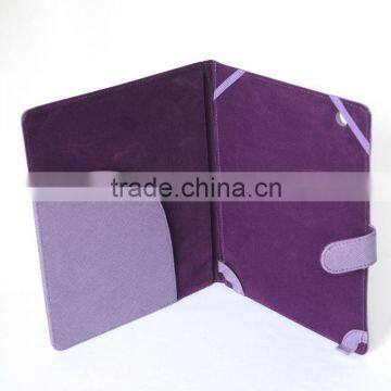 Purple PU Leather Tablet Casing