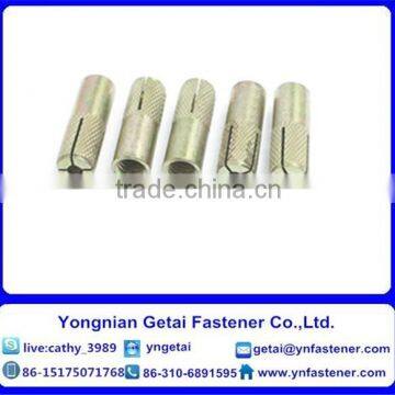 Drop In Anchor Carbon Steel Galvanized Yellow Zinc Plated HDG
