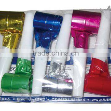 Party supplies wholesale china blowouts/horns/trumpets