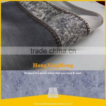 NO.A795 grey cotton polyester blend denim fabric