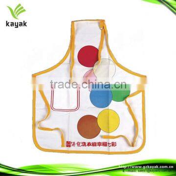 promotion Cotton/polyester Apron colorful printed pvc apron