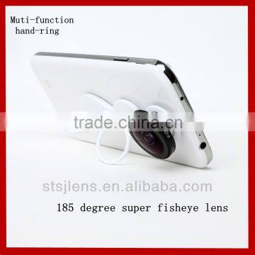 Universal clip185 degree fisheye lens for mobile telephoto camera lens