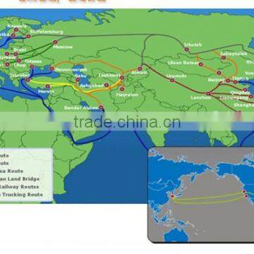 Shipment Type Railway Freight Container From China to Uzbekistan