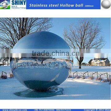 2000mm Mirror hollow stainless steel ball