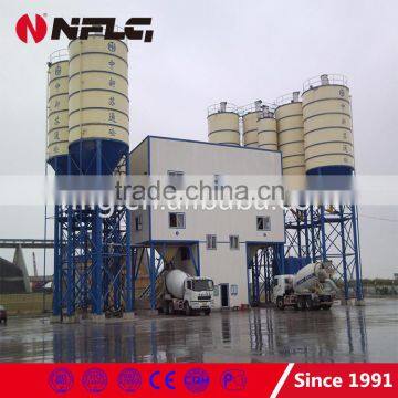 HZS series New Fixed Concrete Batching Equipment for sale