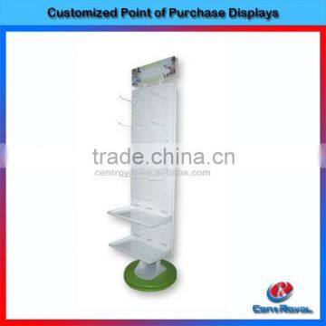 New product 2016 floor standing acrylic kids and baby clothes display stand