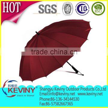 16panels Rain Umbrella With Cheap Price Manufacture by China Parasol Factory photo-5