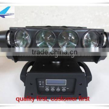 China best selling products 8x10w led rgbw spider narrow beam lighting fixture