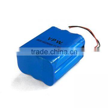 Hot selling 11.1v 4400mah 4.4ah germany mini cordless screwdriver li-ion battery