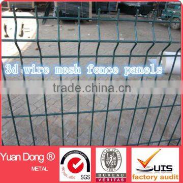 PVC Coated Welded Wire Mesh fence Panels