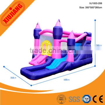 Pretty Princess Playground Inflatable Bouncy Castle for Home Baby