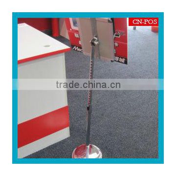 aluminum poster frame stand for hanging display