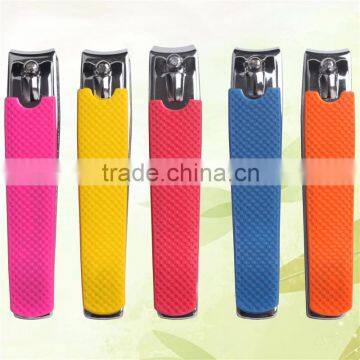 Colorful silicon funny nail clippers