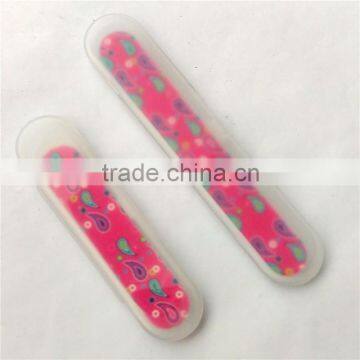 Hot sale new nail file packing in plastic case